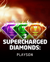3 Supercharged Diamonds: Hold and Win
